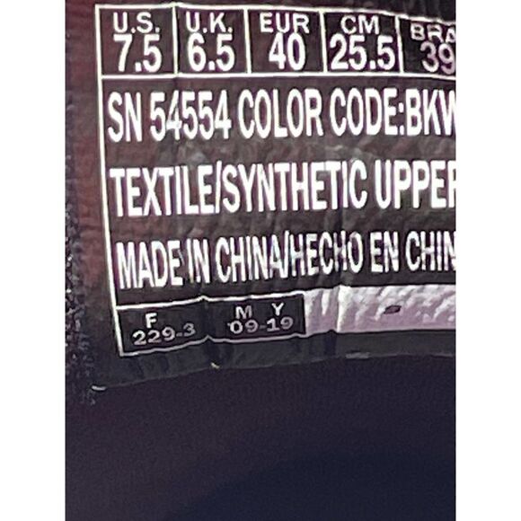 Skechers Black Go Golf Turf Grip Shoes Size 7.5 - Picture 7 of 9